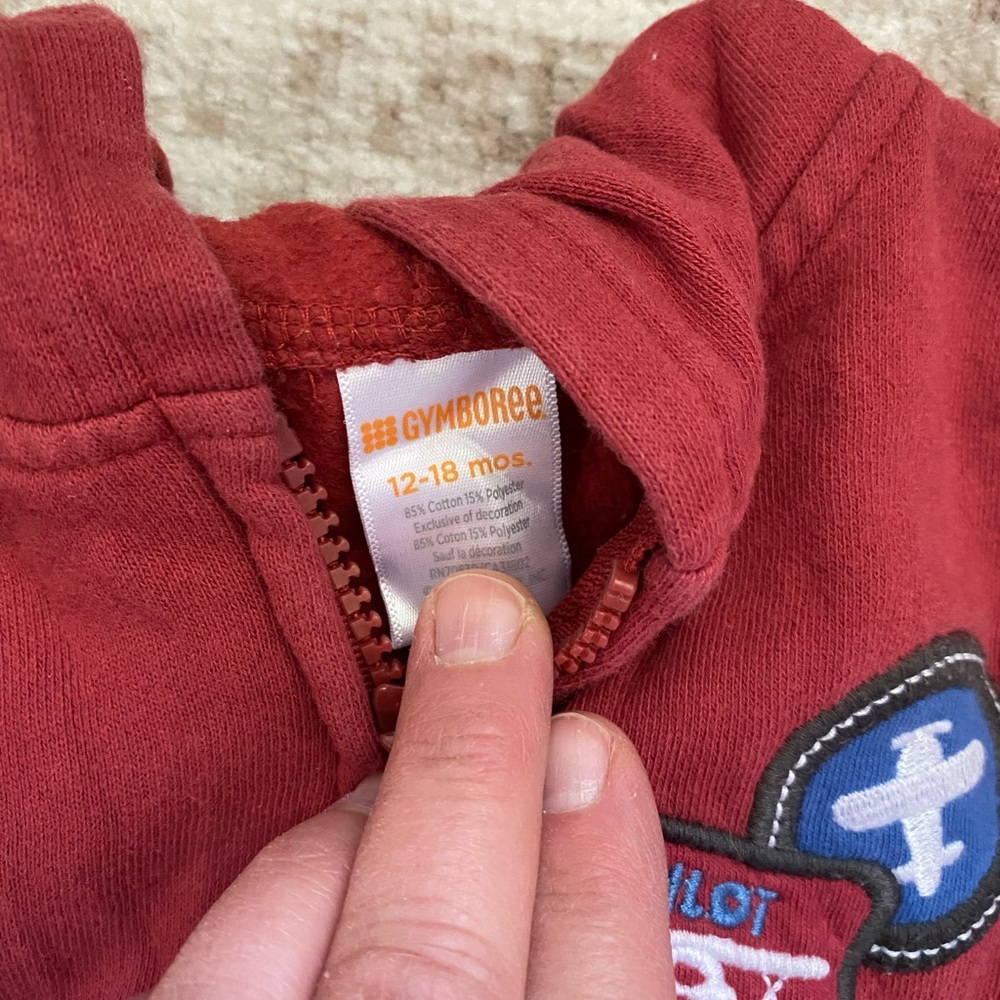 Airplane corduroys and hoodie set - Picture 6 of 6